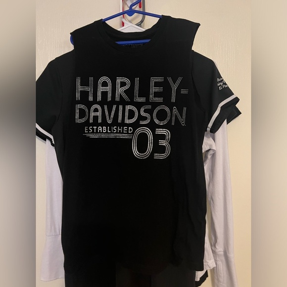 Lot of 7 Harley Davidson women’s size small shirts - Picture 10 of 14